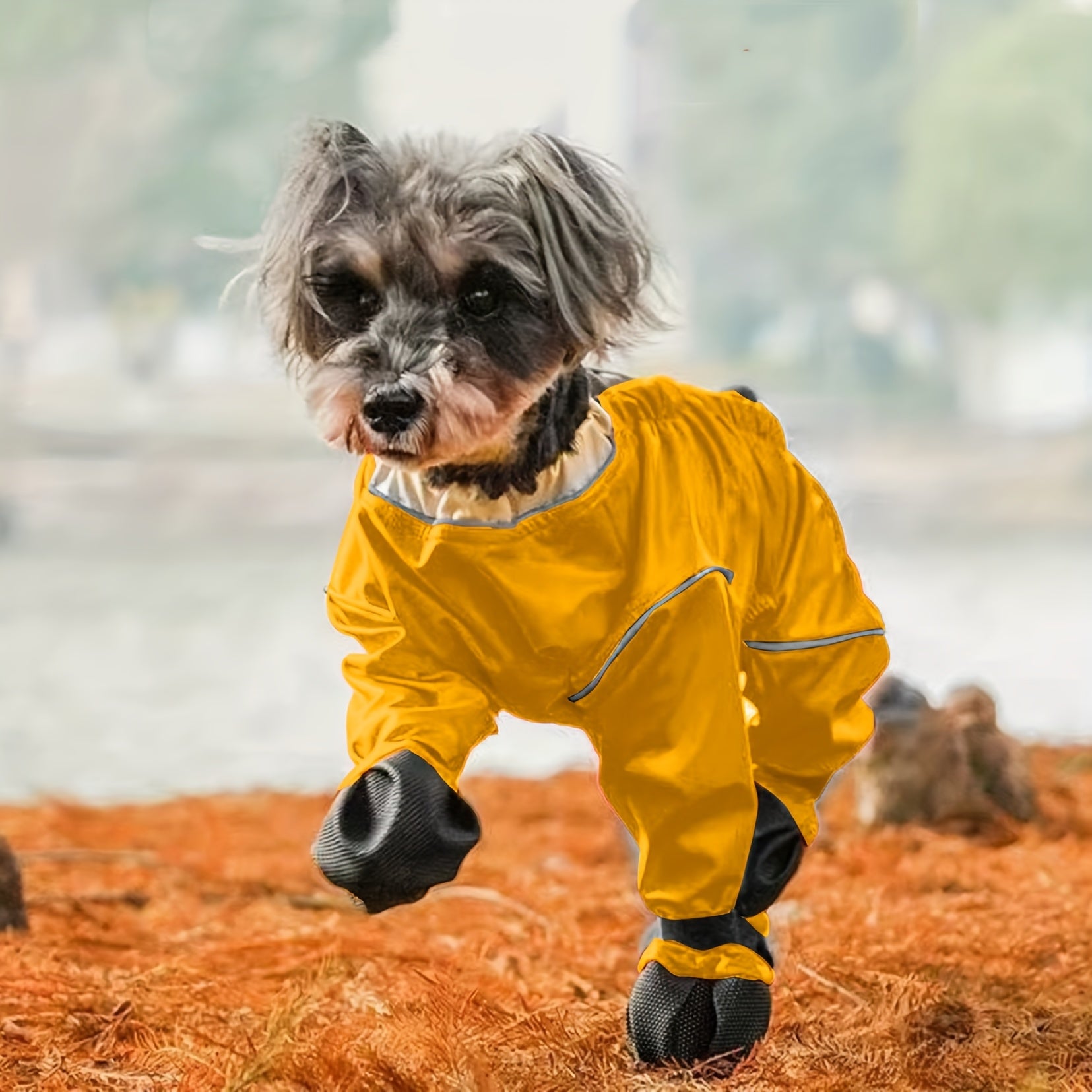 Waterproof Dog Boots - Adjustable Anti-Slip Shoes