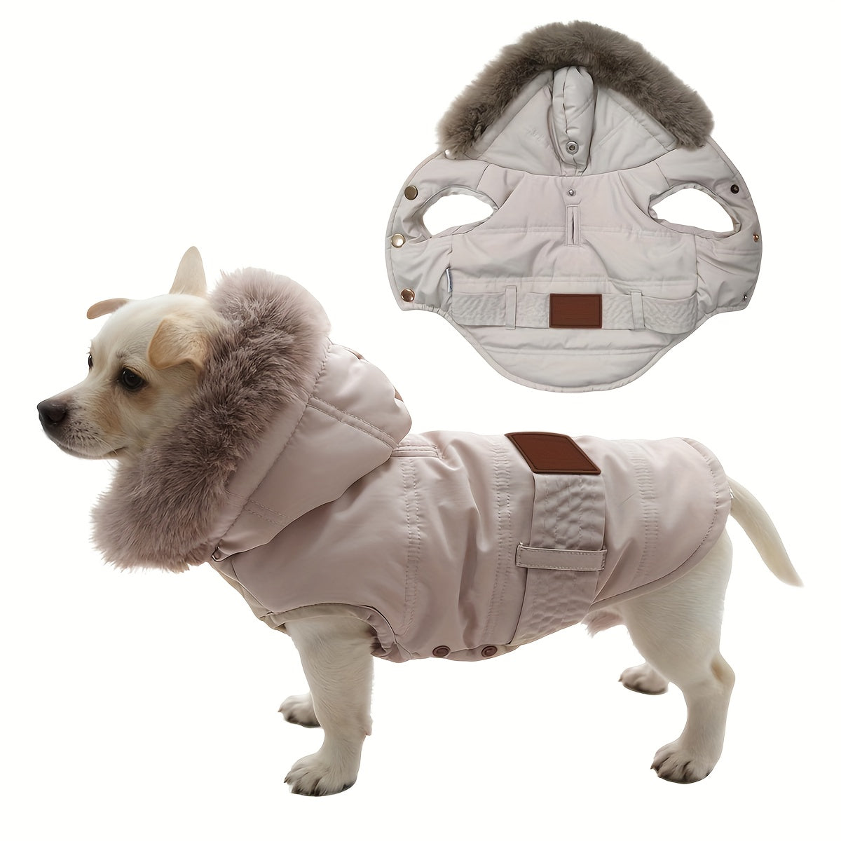 Dog Winter Jacket - Insulated Windproof Small XL