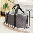 Dog Car Seat Booster - Washable Compact Pet Accessory