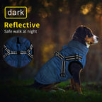 Reflective Dog Jacket - Adjustable Small Medium