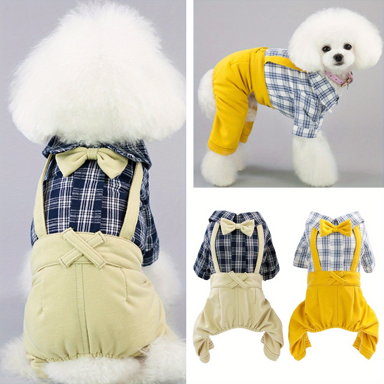 Pet Formal Clothing - Elegant Dog Suspenders