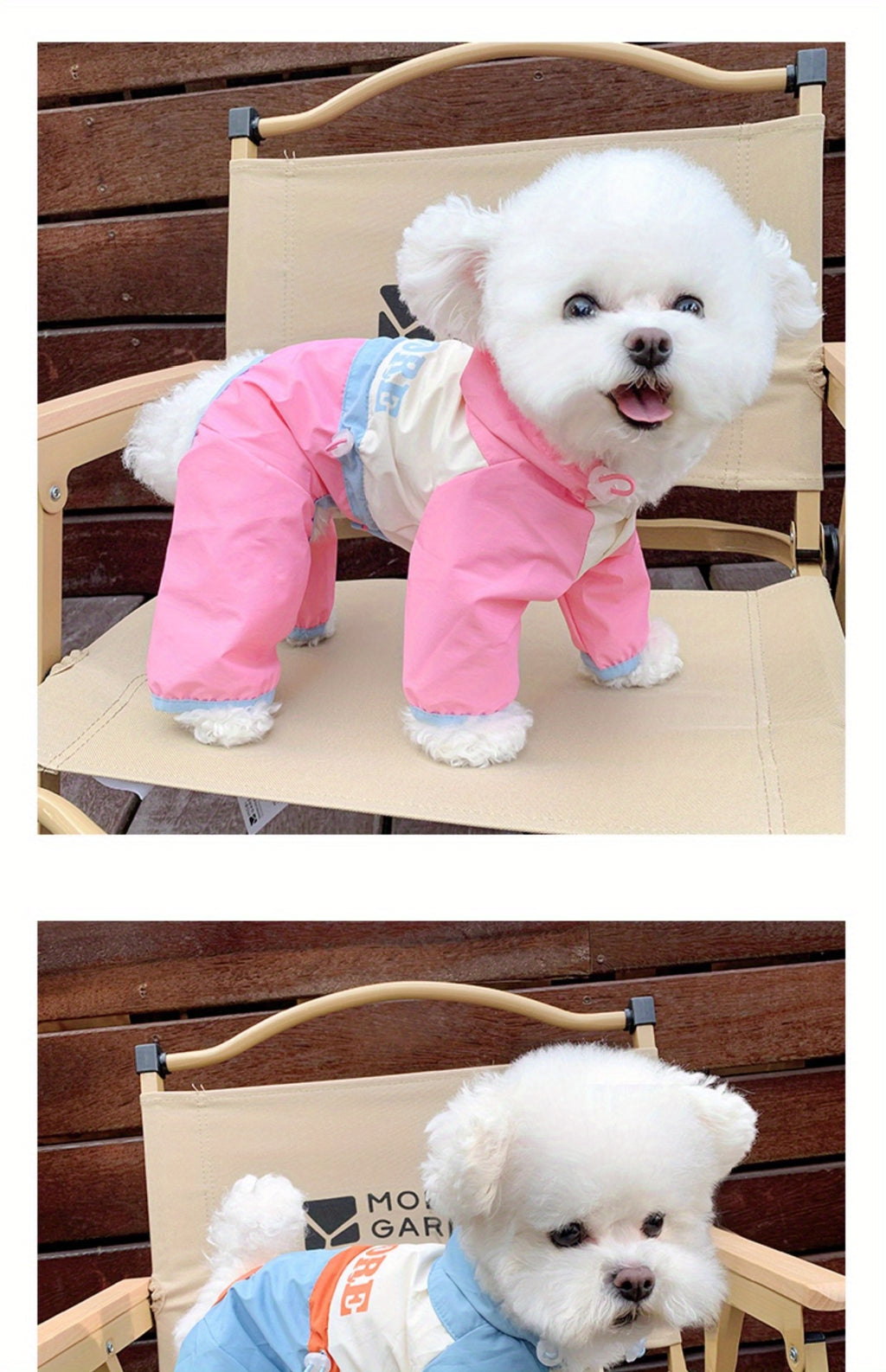 Dog Raincoat - Waterproof Lightweight Coat