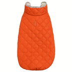 Dog Winter Jacket - Cold Weather Dog Coat with Dark Snap Buttons
