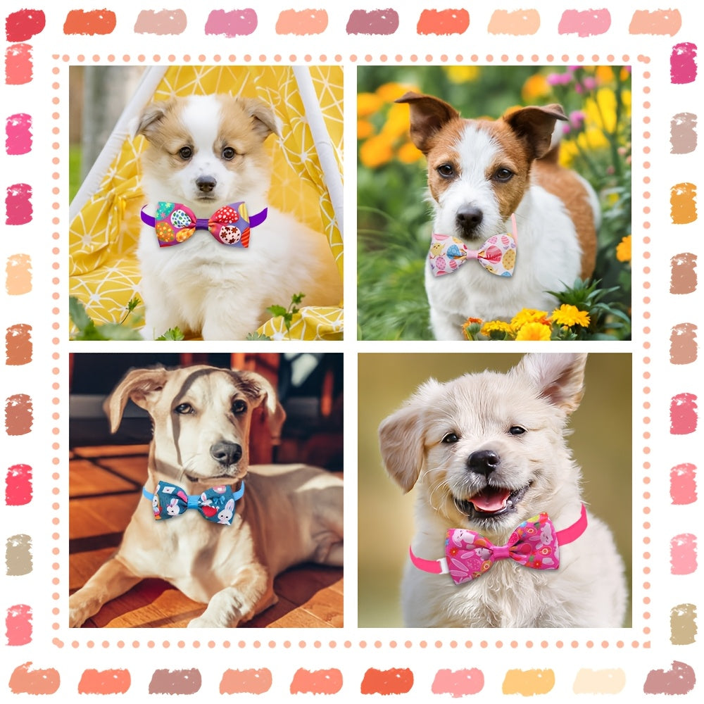 Easter Dog & Cat Bow Ties - 20-Pack Small