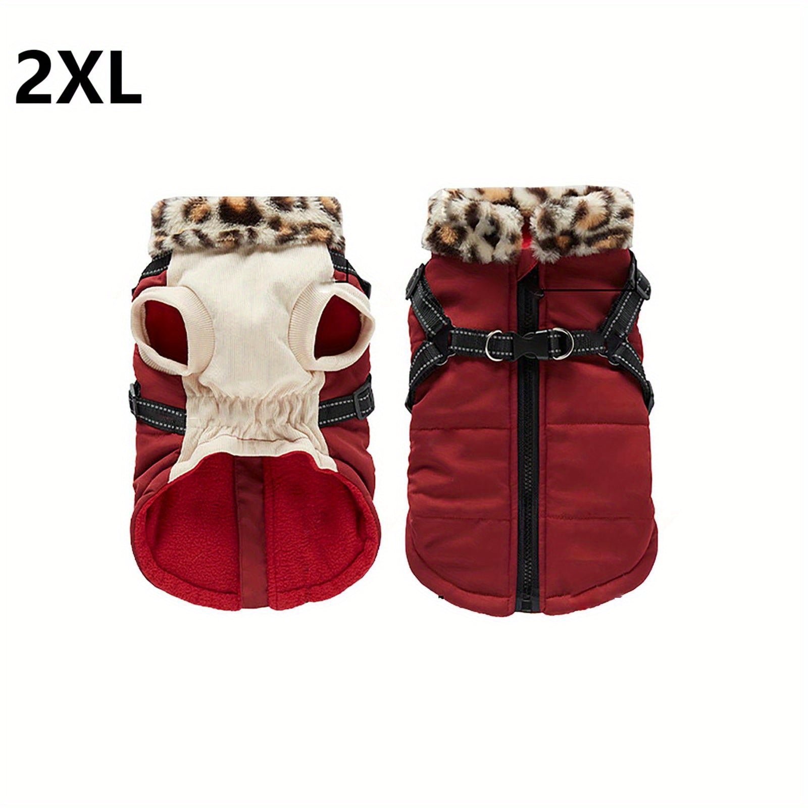 Winter Dog Sweater Vest - Soft Thermal Coat