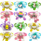 Easter Dog Bow Ties - Adjustable Small Dog Accessories