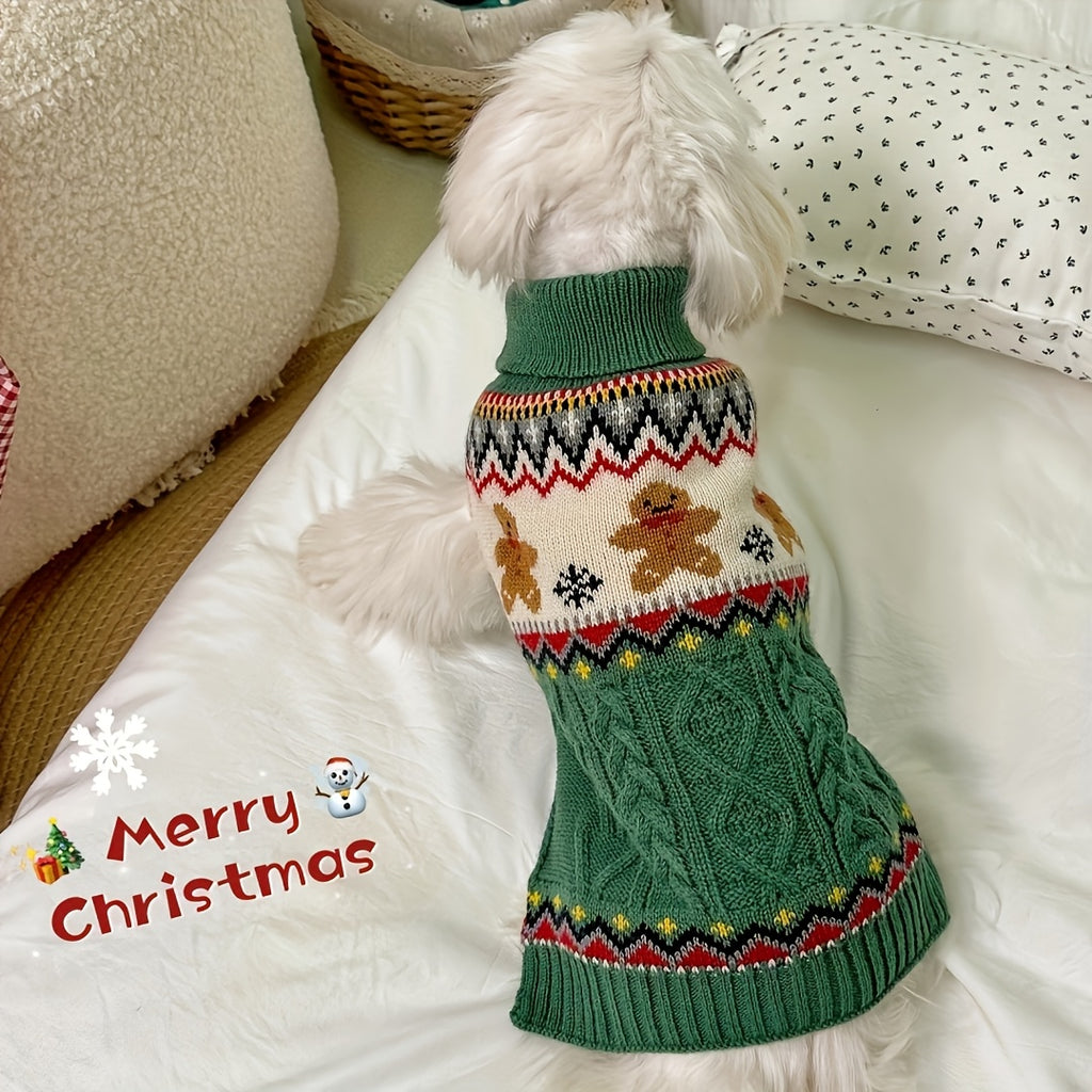 Dog Sweater - Dog Christmas Sweater Winter Dog Clothes