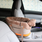 Pet Car Seat Carrier - Dog Cat Travel Crate