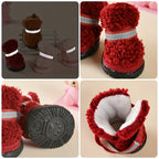 Dog Snow Boots - Non Slip Soles Extra Large