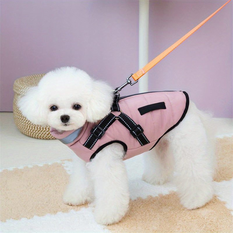 Dog Winter Jacket - Cozy Large Dog Cold Weather Coat