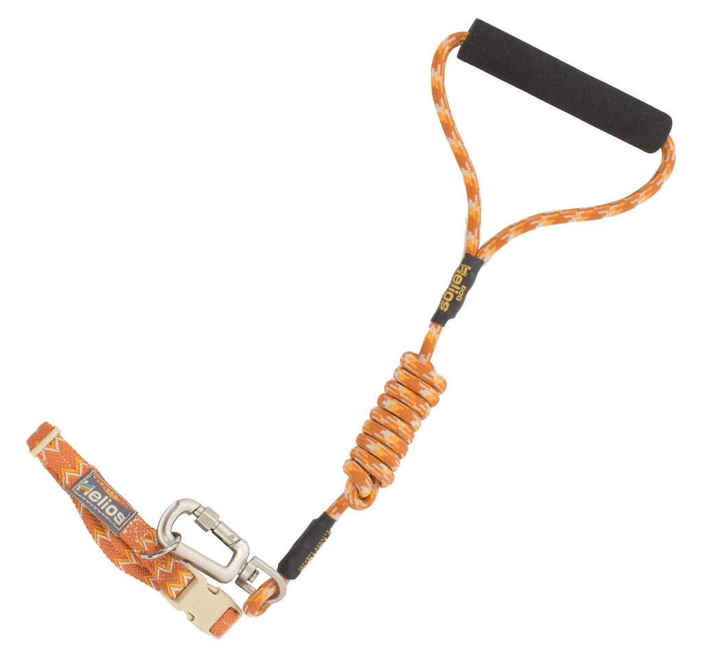 Dog Helios ® 'Dura-Tough' 2-in-1 Reflective Adjustable Fashion Dog Leash and Collar
