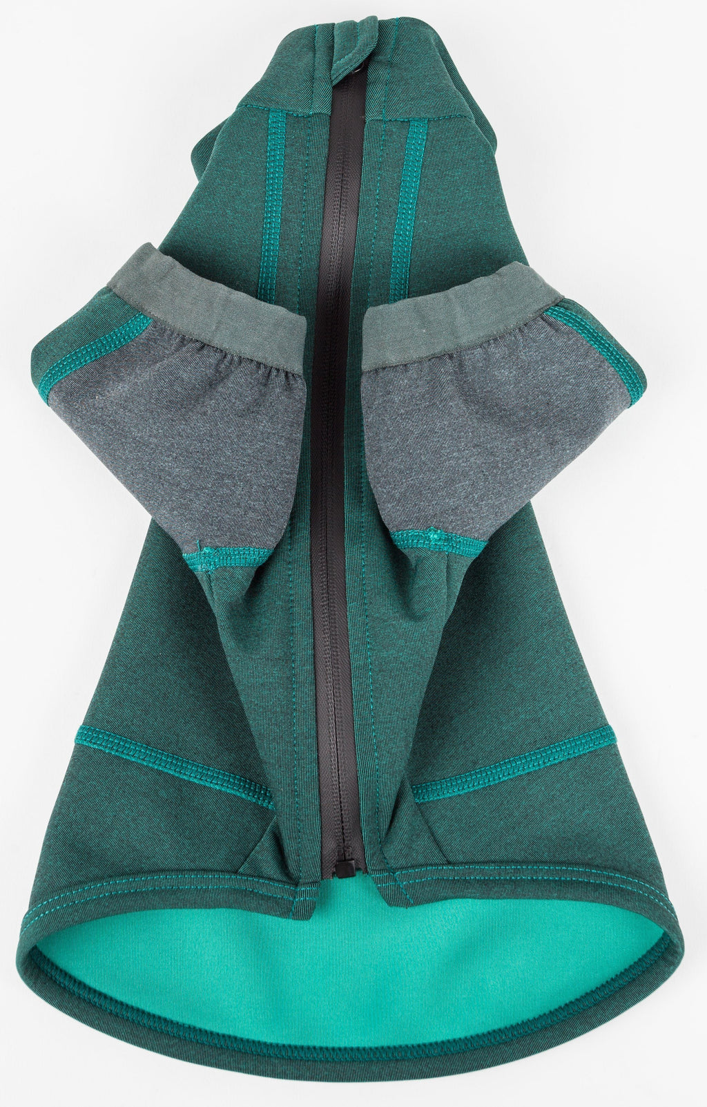 Dog Helios ® 'Eboneflow' Mediumweight 4-Way-Stretch Flexible And Breathable Performance Dog Yoga T-Shirt