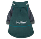 Dog Helios ® 'Eboneflow' Mediumweight 4-Way-Stretch Flexible And Breathable Performance Dog Yoga T-Shirt