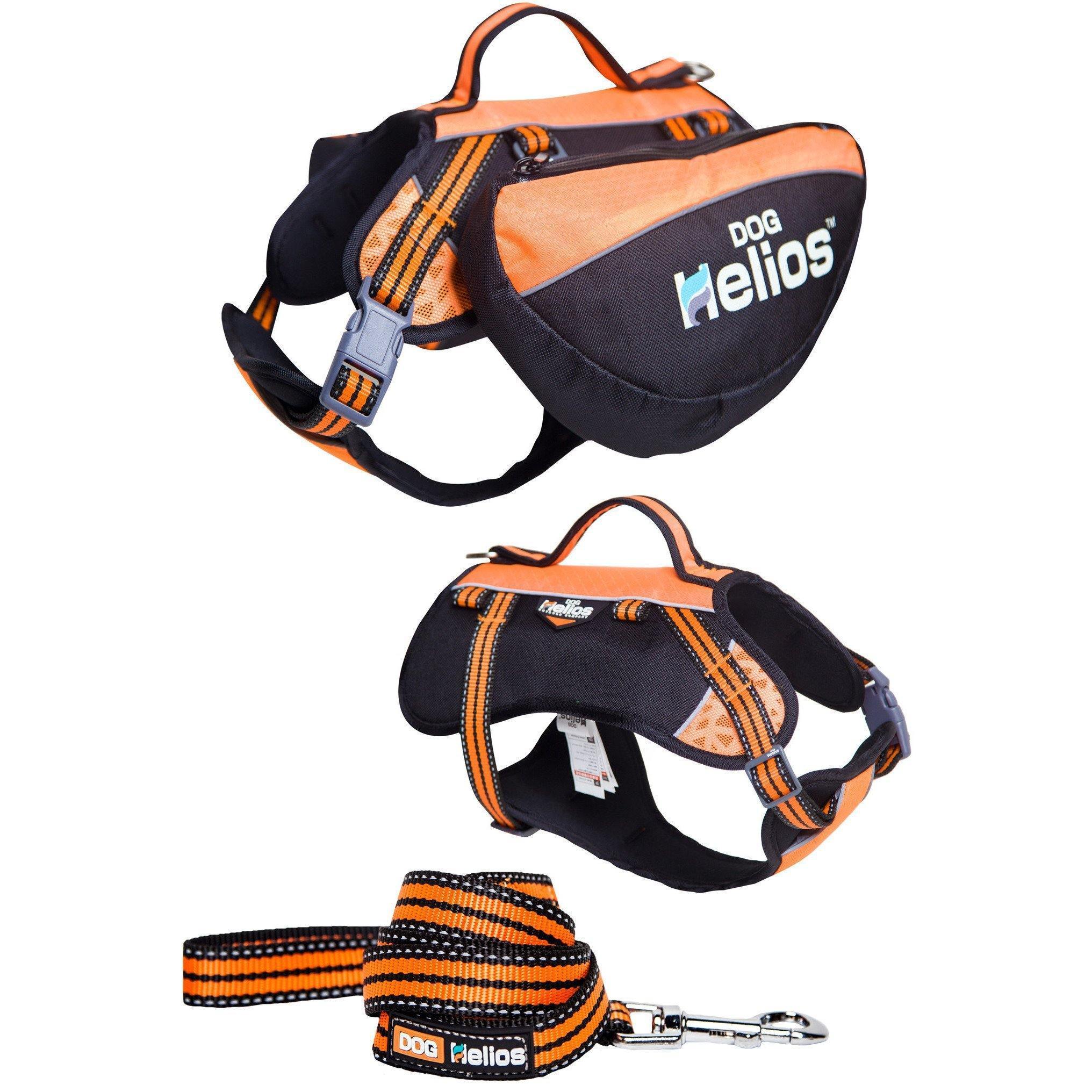 Dog Helios ® Freestyle 3-in-1 Explorer Sporty Convertible Waterproof Dog Backpack Harness