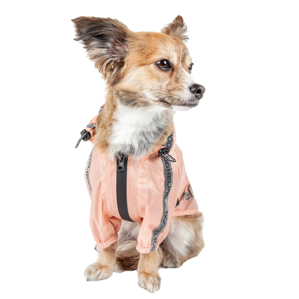 Dog Helios ® 'Torrential Shield' Adjustable and Waterproof Dog Raincoat Poncho