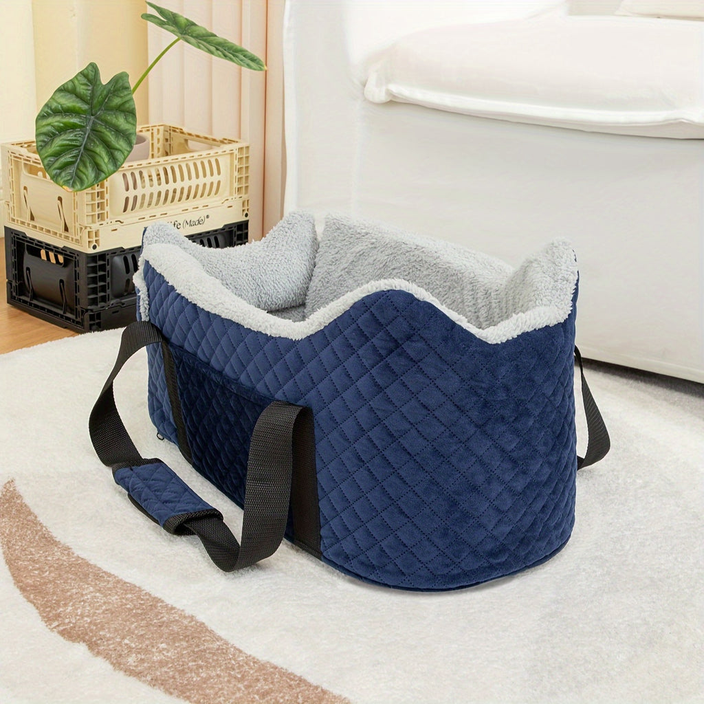 Dog Car Seat Booster - Washable Compact Pet Accessory
