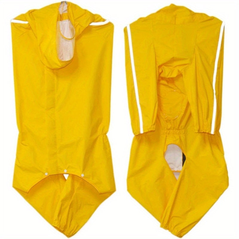 Dog Raincoat - Large Dog Raincoat Waterproof Dog Coat