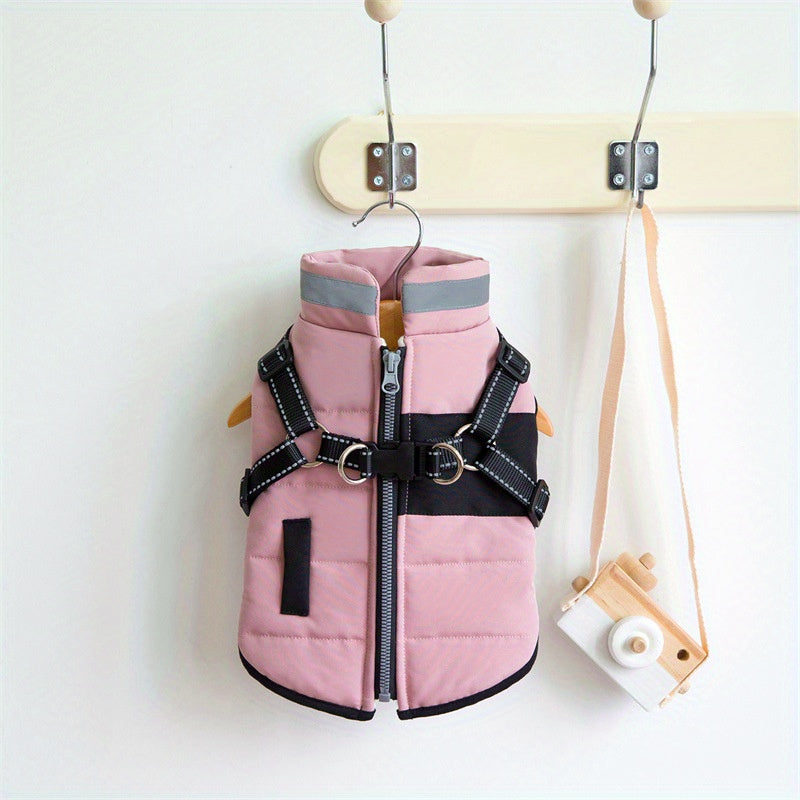 Dog Winter Jacket - Cozy Large Dog Cold Weather Coat