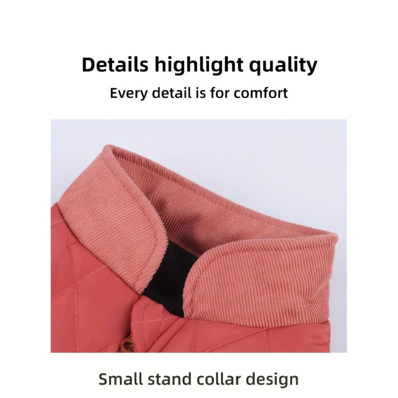 Dog Winter Sweater - Windproof Small Dog