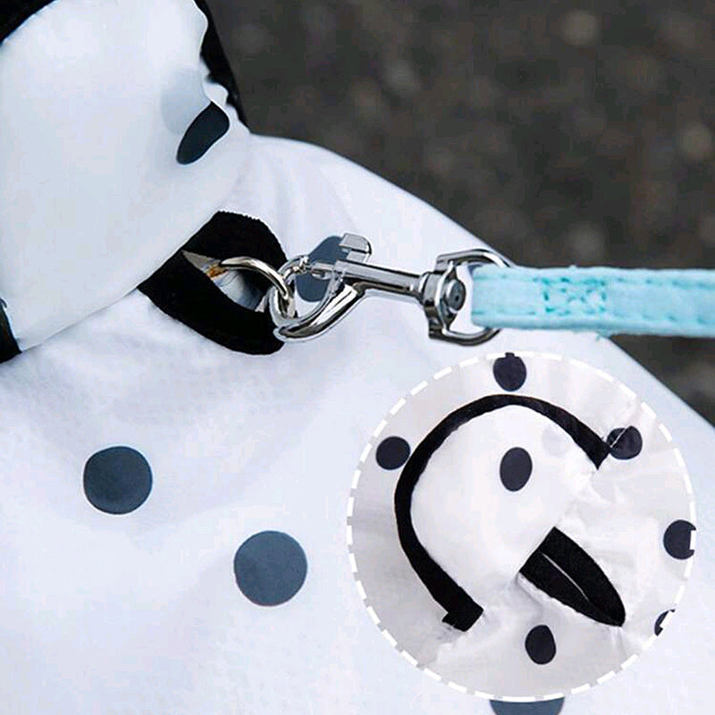 Dog Raincoat - Waterproof Hooded Coat with Booties