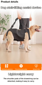Dog Support Harness for Elderly Disabled Pets - Adjustable Comfort