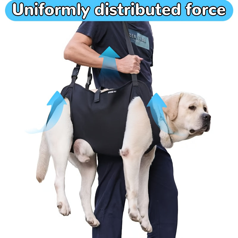 Dog Support Harness for Elderly Disabled Pets - Adjustable Comfort