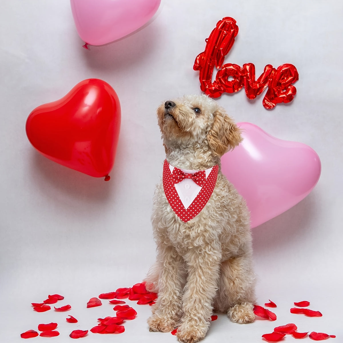 1pc Pets Scarf Festival Plaid Bow Tie Pet Collar Dog Cat Perfect for Valentine's Day Easter Independence Day Thanksgiving Day Christmas Wedding Decorations Pets Costume