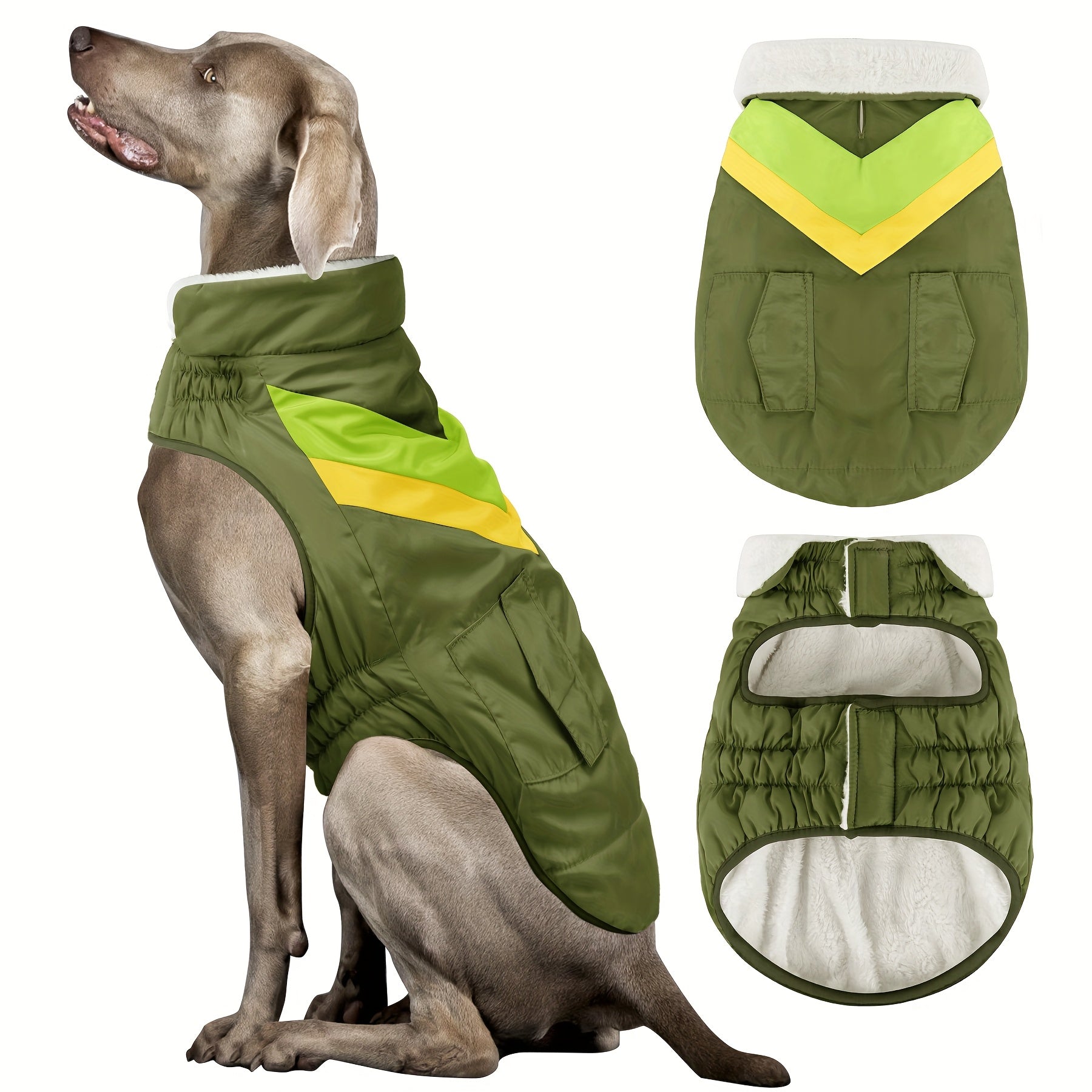 Winter Dog Coat - Heavy-Duty Soft Shell Jacket