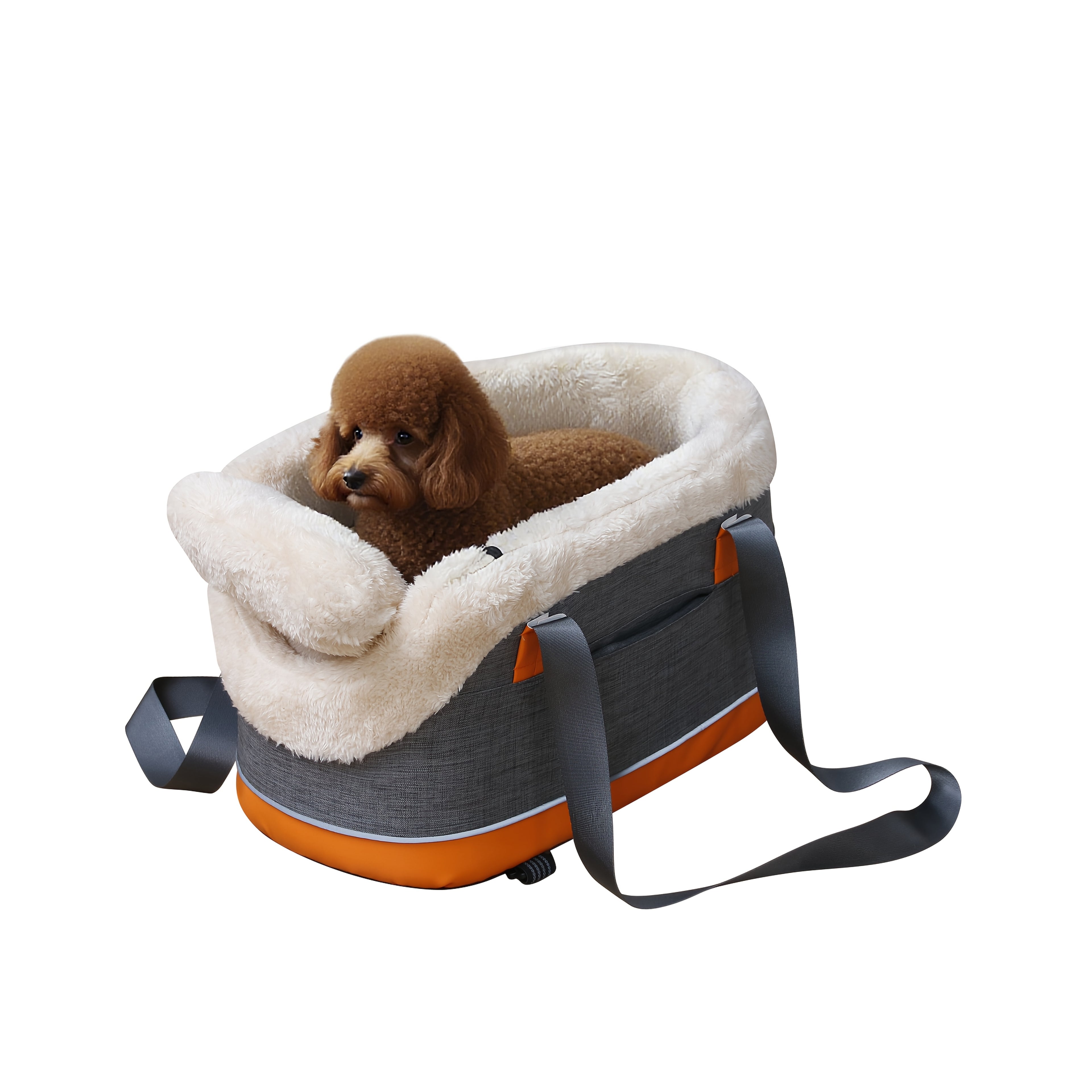 Pet Car Seat Carrier - Dog Cat Travel Crate