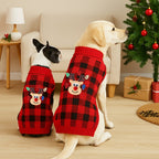 Dog Sweaters - Soft Warm Knit Reindeer Design