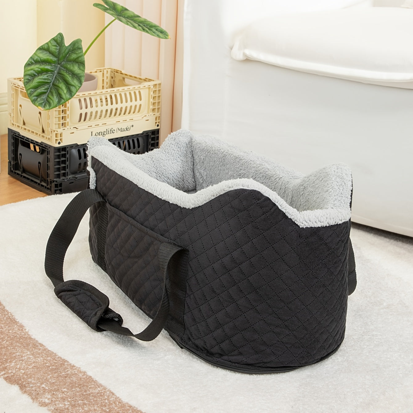 Dog Car Seat Booster - Washable Compact Pet Accessory