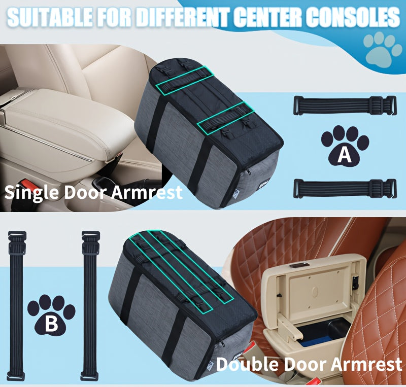 Pet Car Seat Carrier - Dog Cat Travel Crate