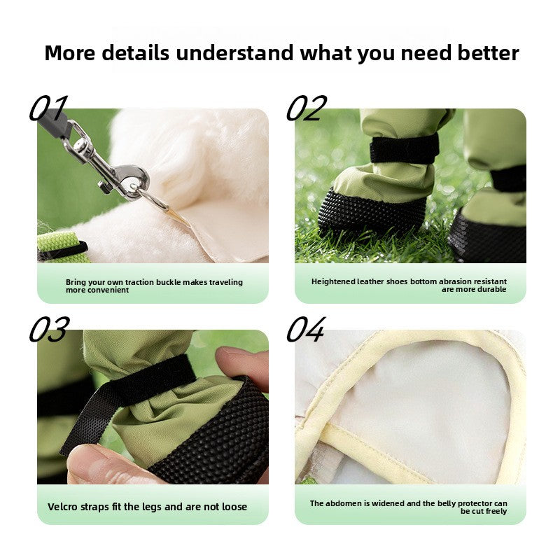 Waterproof Dog Pants - Full Coverage Small - PawPro