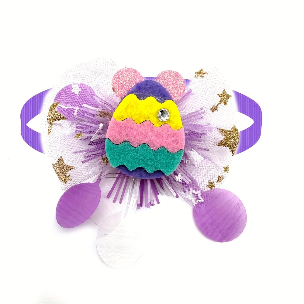 Easter Dog Bow Ties - Adjustable Small Dog Accessories