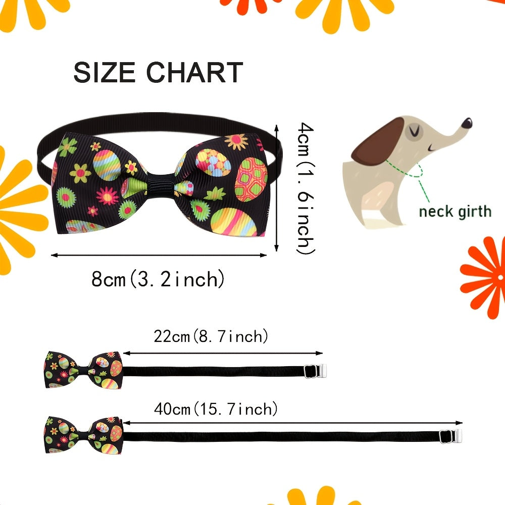Easter Dog Bow Tie - Cute Small Dog Accessories