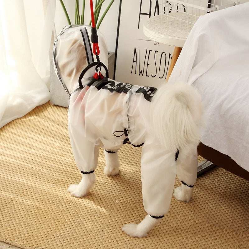 Dog Raincoat - Waterproof Dog Jacket Dog Rain Jacket