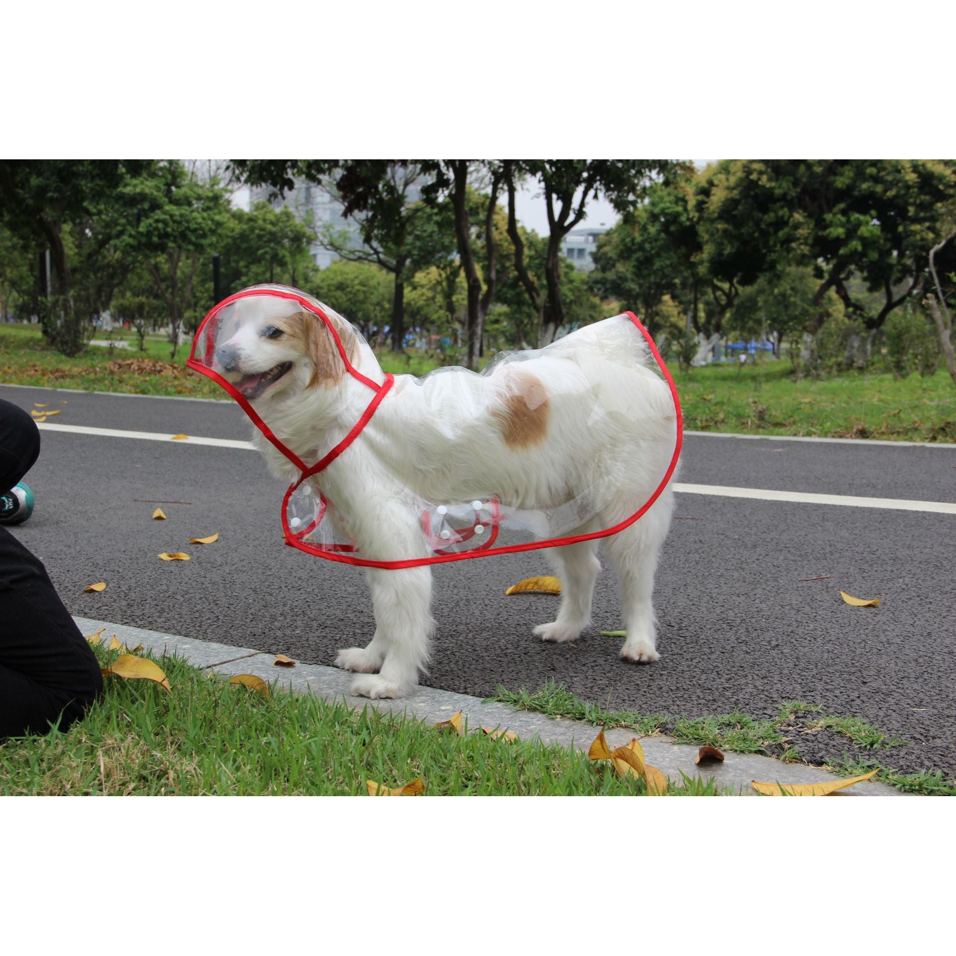 Dog Raincoat - Waterproof Dog Jacket Dog Rain Jacket