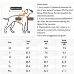 Dog Winter Coat Reindeer Print Zip Puppy Vest Jacket