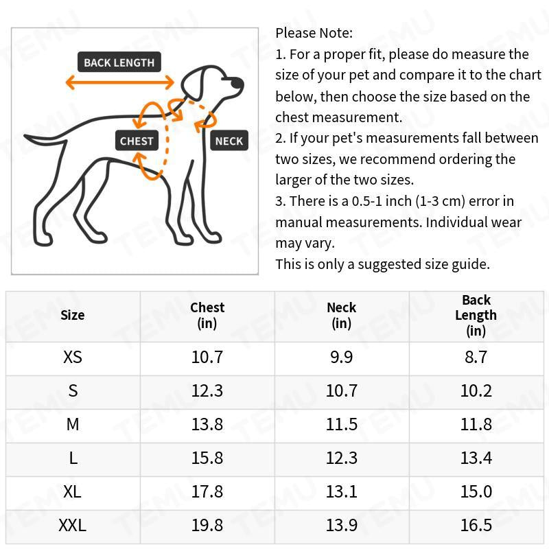 Dog Christmas Dress - Warm Winter Coat with Ruffled Hem