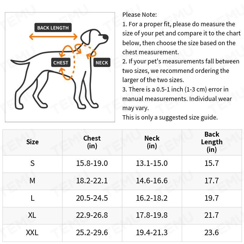 Dog Winter Coat - Windproof Jacket for Large Breeds