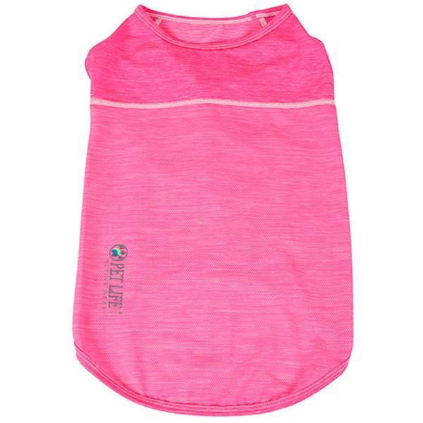 Pet Life ® Active 'Aero-Pawlse' Quick-Dry and 4-Way-Stretch Yoga Fitness Dog T-Shirt Tank Top