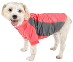Pet Life ® Active 'Barko Pawlo' Relax-Stretch Quick-Drying Performance Dog Polo T-Shirt