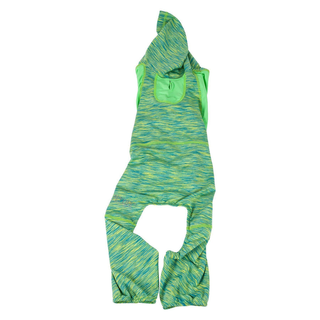 Pet Life ® Active 'Downward Dog' 4-Way-Stretch Fitness Yoga Dog Tracksuit Hoodie