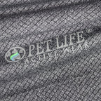 Pet Life ® Active 'Fur-Flex' Stretch and Quick-Dry Anti-Odor Fitness Yoga Dog Polo T-Shirt