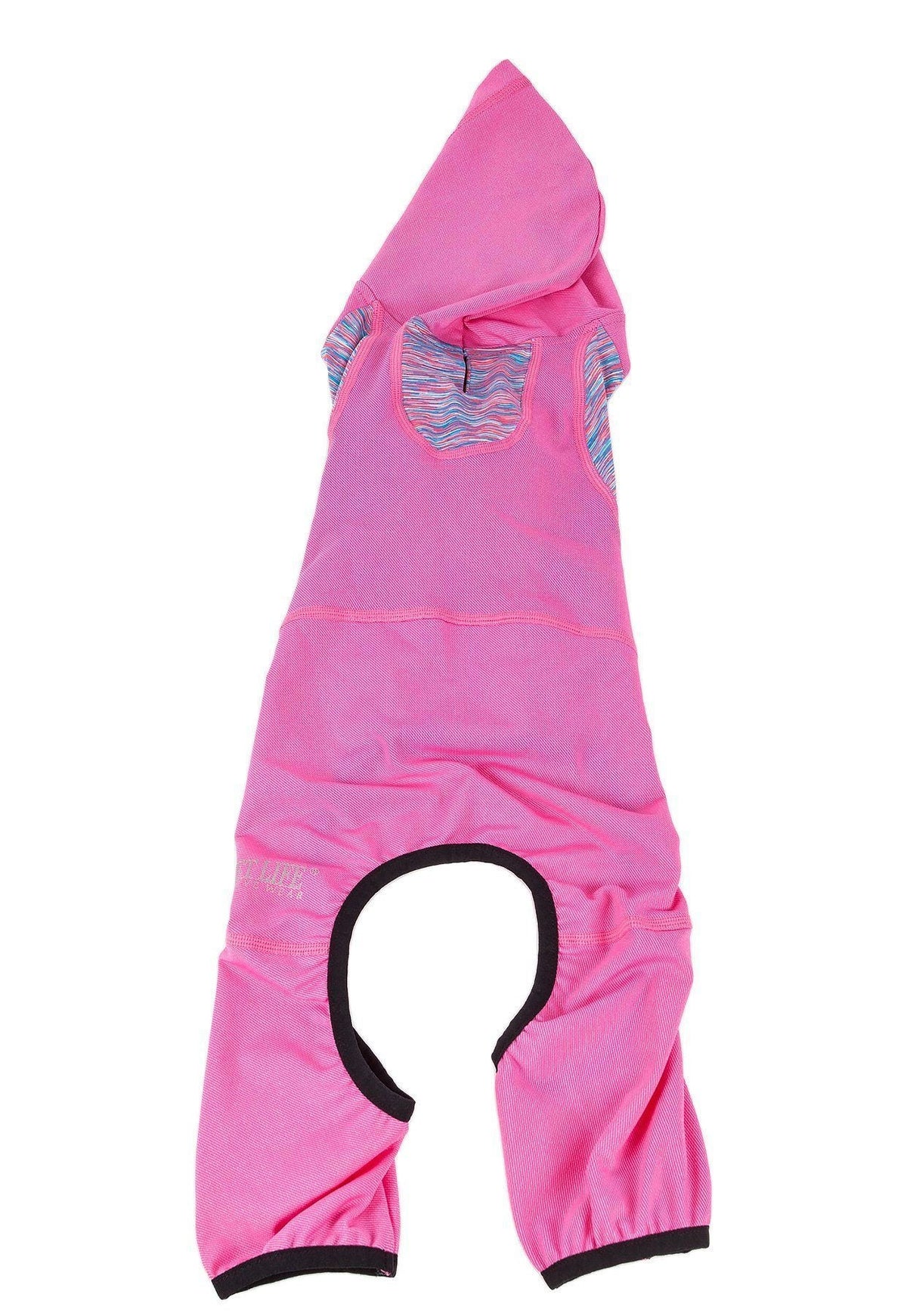 Pet Life ® Active 'Pawsterity' Mediumweight 4-Way-Stretch Yoga Fitness Dog Tracksuit Hoodie