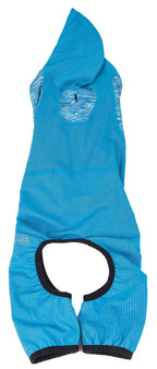 Pet Life ® Active 'Pawsterity' Mediumweight 4-Way-Stretch Yoga Fitness Dog Tracksuit Hoodie