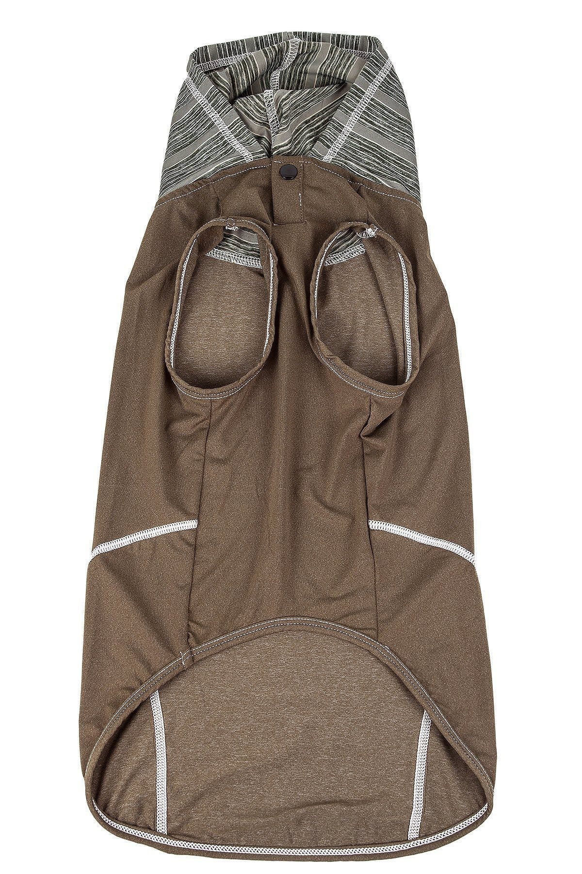 Pet Life ® Active 'Pull-Rover' 4-Way Stretch Sleeveless Fitness Yoga Dog T-Shirt Hoodie