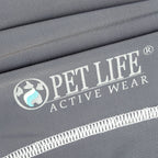 Pet Life ®  Active 'Racerbark' 4-Way-Stretch Yoga Fitness Dog T-Shirt Tank Top
