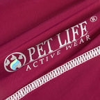 Pet Life ®  Active 'Racerbark' 4-Way-Stretch Yoga Fitness Dog T-Shirt Tank Top