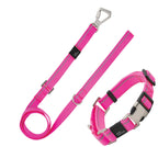 Pet Life ® 'Advent' Outdoor Series 3M Reflective 2-in-1 Durable Martingale Training Dog Leash and Collar